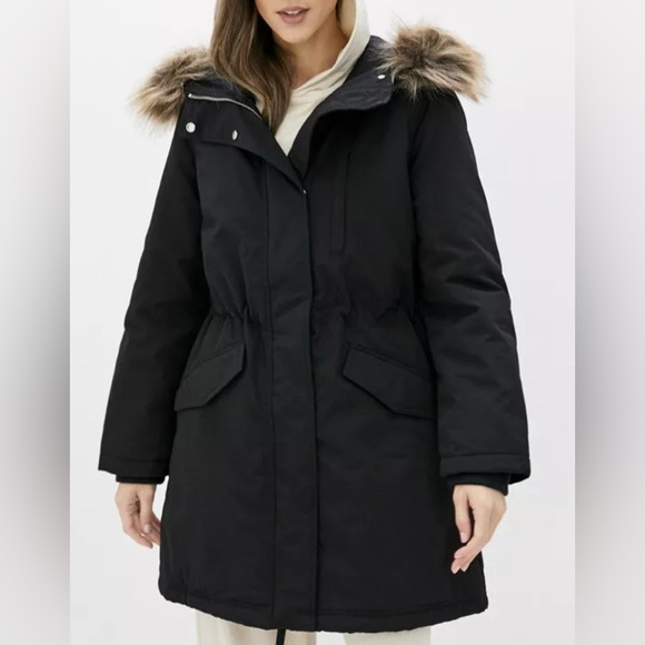 Abercrombie & Fitch Women’s Water/Wind Resistant Padded Winter Parka - Size M - Picture 2 of 15